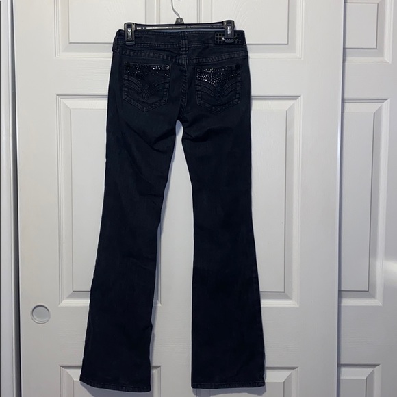 AFFLICTION Black Denim Jade Bootcut Jeans - Picture 4 of 13